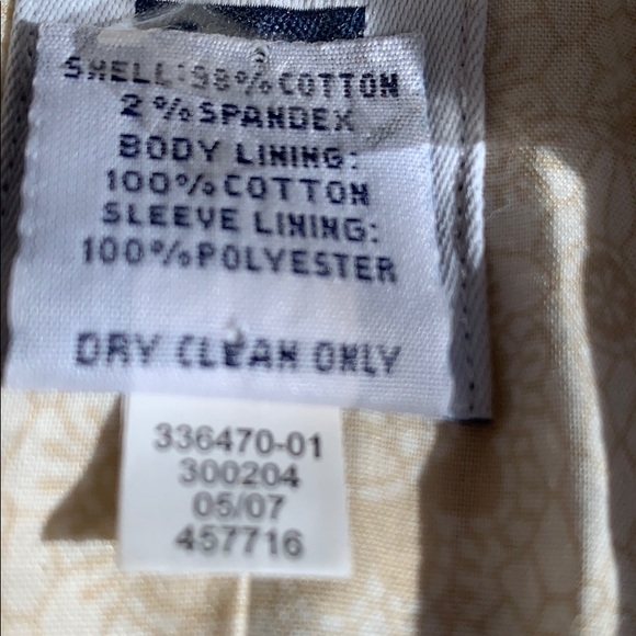 3 for $30.00 GAP brown one button jacket size 12 - Picture 7 of 7